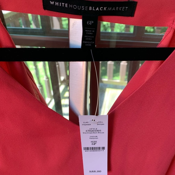 WHBM Top * New with Tags Size 6P - Picture 2 of 2